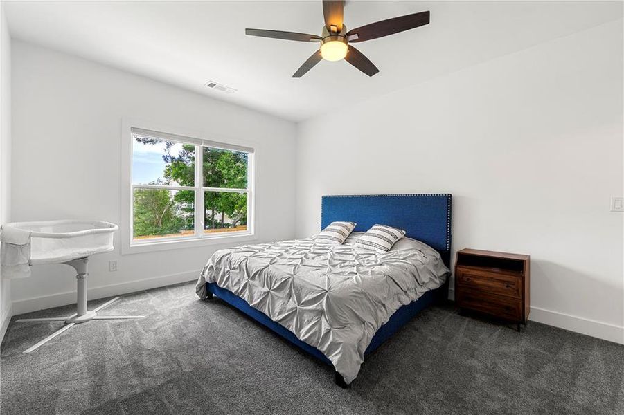 Furnished interior view inside a new home in , Dacula (Image 37).