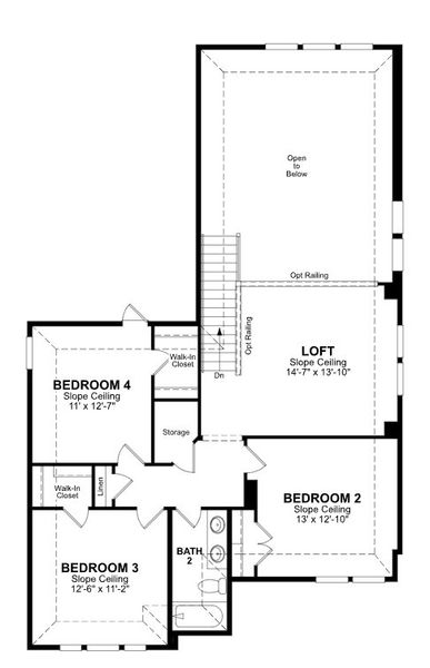 2D floor plan layout of this home in Bricewood, Helotes, TX (Image 2). 2D floor plan layout of this home in Bricewood, Helotes, TX (Image 2).