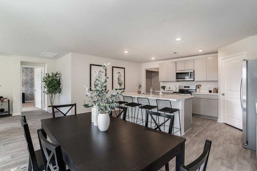 Representative furnished interior of a home built from the CALI by D.R. Horton in The Meadows at Wildwood Village, Shallotte (Image 16).