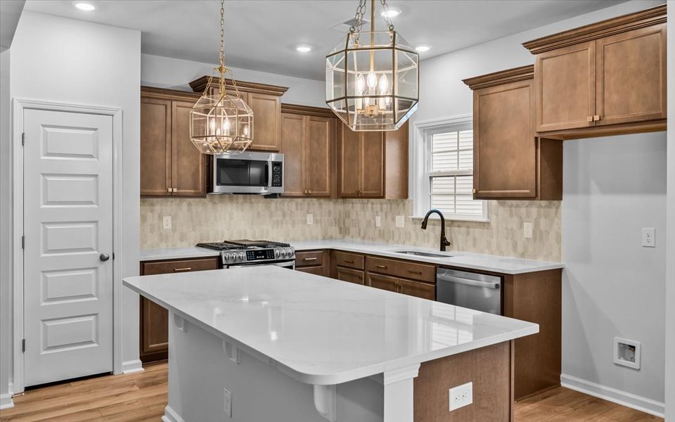 Furnished interior view inside a new home in Fieldstone, Lexington (Image 8).