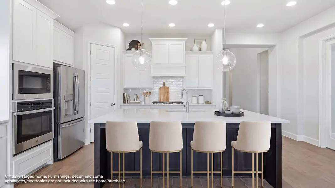 Furnished interior view inside a new home in Meraki, Forney (Image 5).
