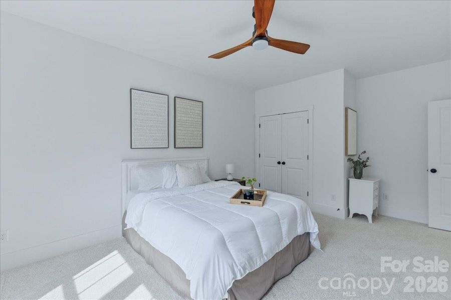 Furnished interior view inside a new home in , Charlotte (Image 28). Furnished interior view inside a new home in , Charlotte (Image 28).