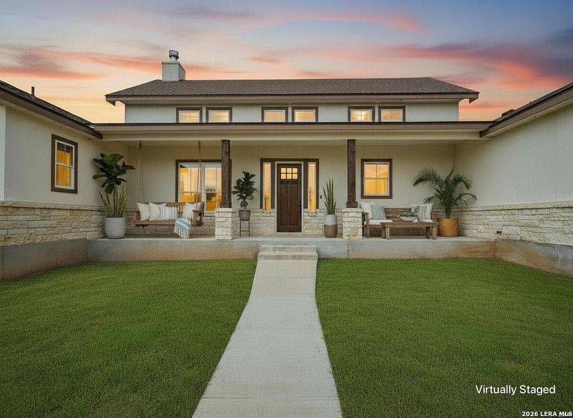 Exterior details and patio area of a home in , Floresville (Image 33). Exterior details and patio area of a home in , Floresville (Image 33).