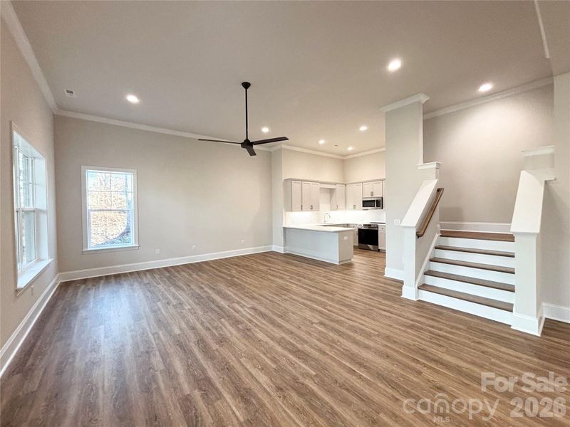 Spacious, unfurnished interior of a new home in Irish Creek, Landis (Image 37).