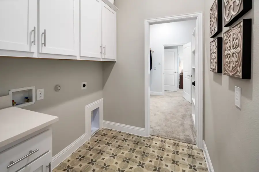 Representative furnished interior of a home built from the Brazos by UnionMain Homes in Elevon, Lavon (Image 14).