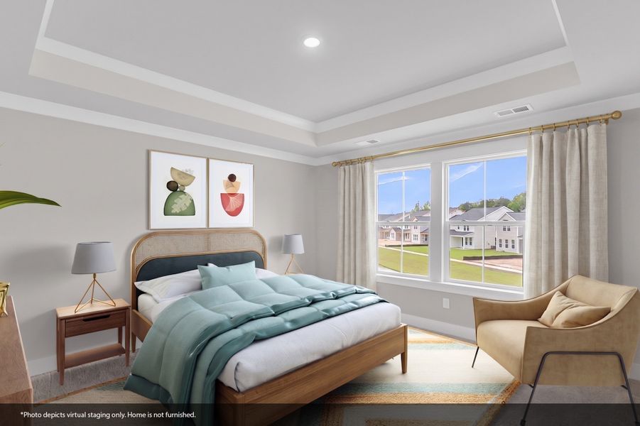 Furnished interior view inside a new home in Pineland Preserve, Summerville (Image 12).