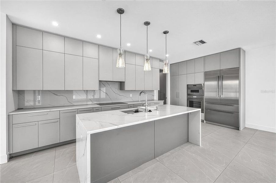 Furnished interior view inside a new home in , Sarasota (Image 16).