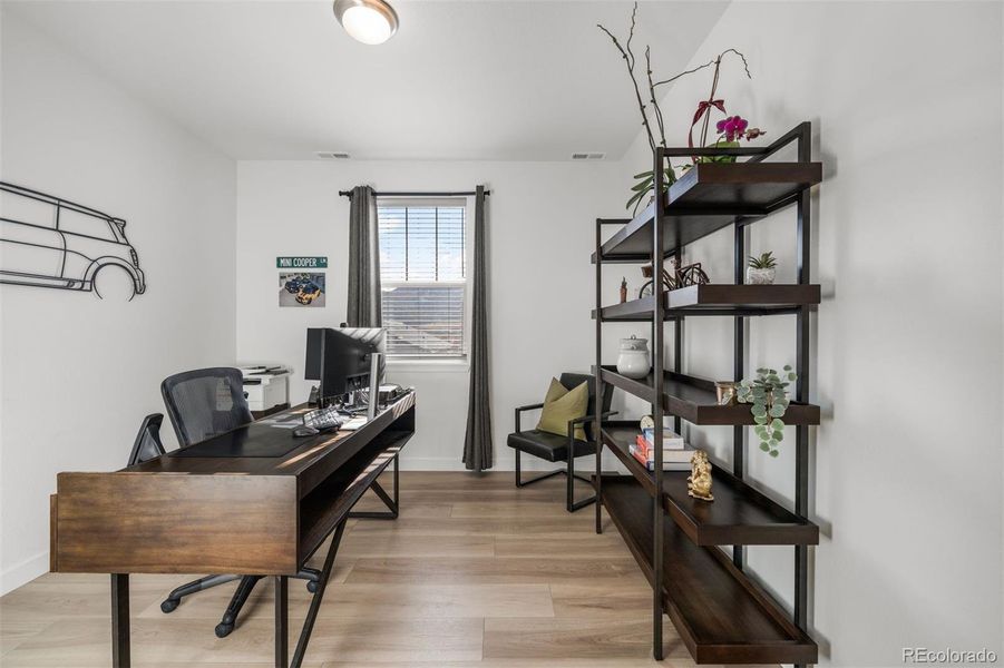 Furnished interior view inside a new home in Red Rocks Ranch, Morrison (Image 39).