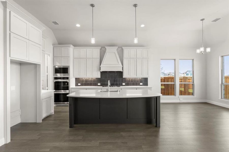 Furnished interior view inside a new home in Nelson Lake Estates, Rockwall (Image 6).