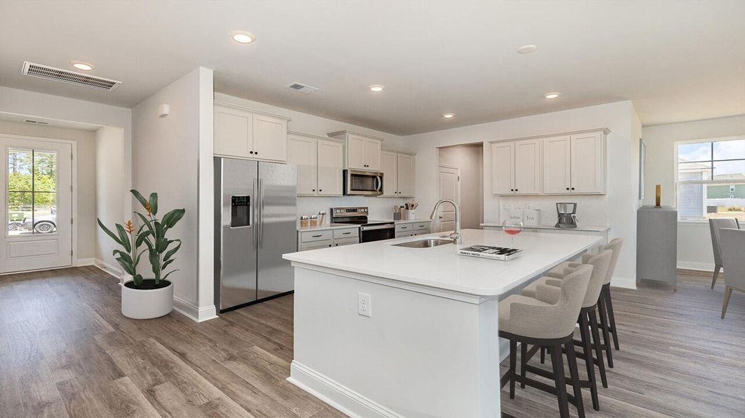 Furnished interior view inside a new home in Carolina Groves, Moncks Corner (Image 16).