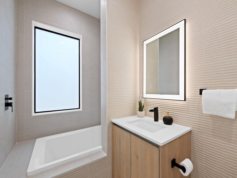 Furnished interior view inside a new home in , Fort Lauderdale (Image 35). Furnished interior view inside a new home in , Fort Lauderdale (Image 35).