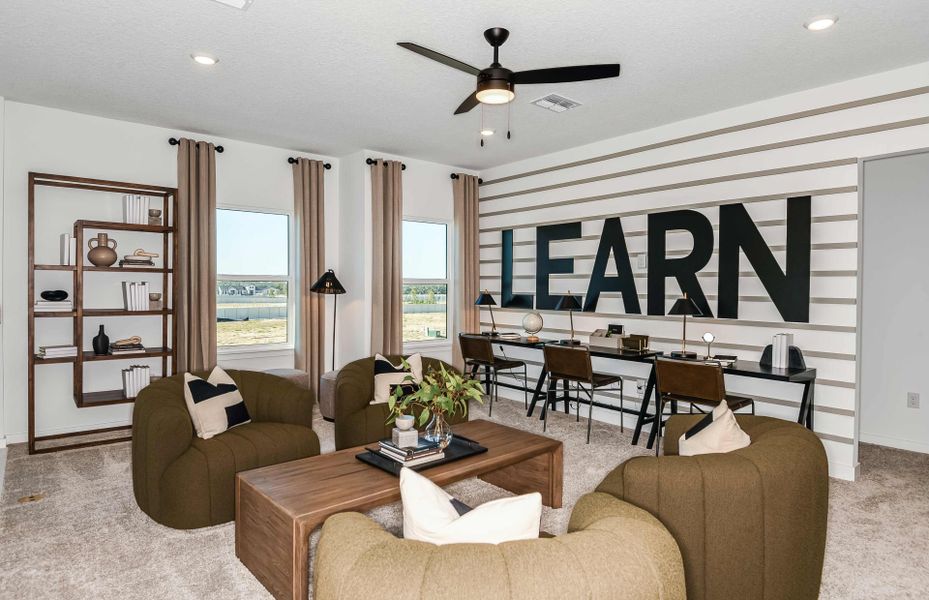 Furnished interior view inside a new home in Spencer Glen, Riverview (Image 8).