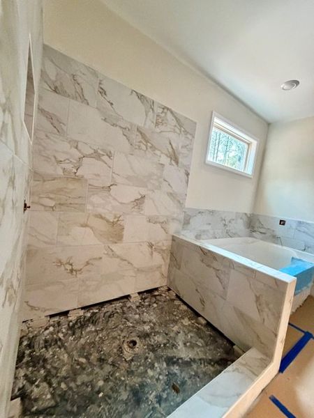 In-progress construction of a new home in Forrest Farms, Greenville, GA (Image 7).