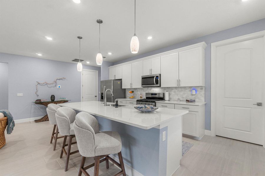 Furnished interior view inside a new home in , Port St. Lucie (Image 6).