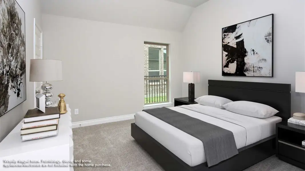 Furnished interior view inside a new home in North Sky, Celina (Image 5).