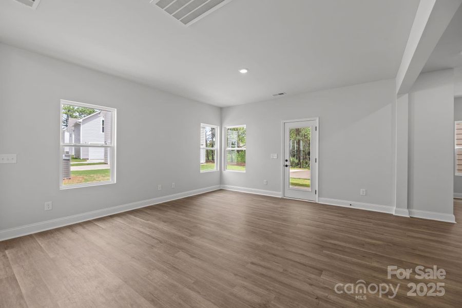 Spacious, unfurnished interior of a new home in Arbor Village, Matthews (Image 27). Spacious, unfurnished interior of a new home in Arbor Village, Matthews (Image 27).
