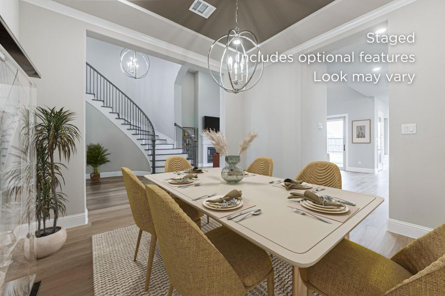 Furnished interior view inside a new home in , Montgomery (Image 6).