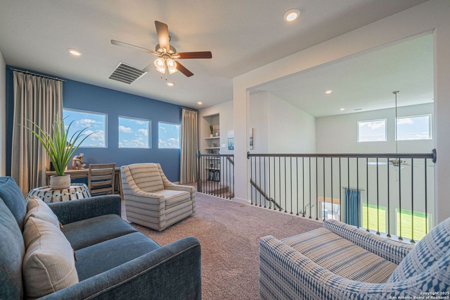 Furnished interior view inside a new home in Rhine Valley, Schertz (Image 17).