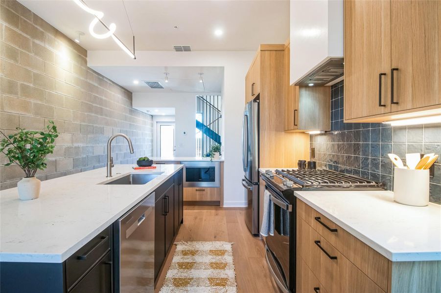 Furnished interior view inside a new home in , Austin (Image 5).