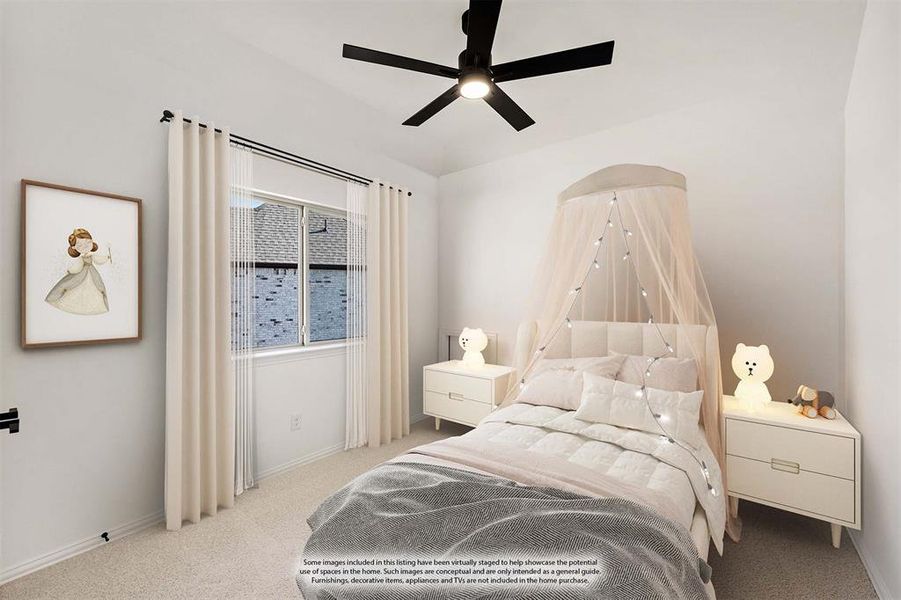 Furnished interior view inside a new home in Willow Wood Classic 60, McKinney (Image 18).