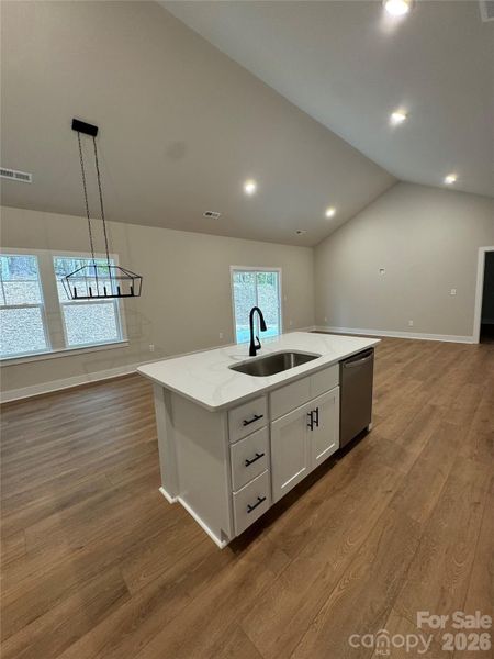 Furnished interior view inside a new home in , Lenoir (Image 10).