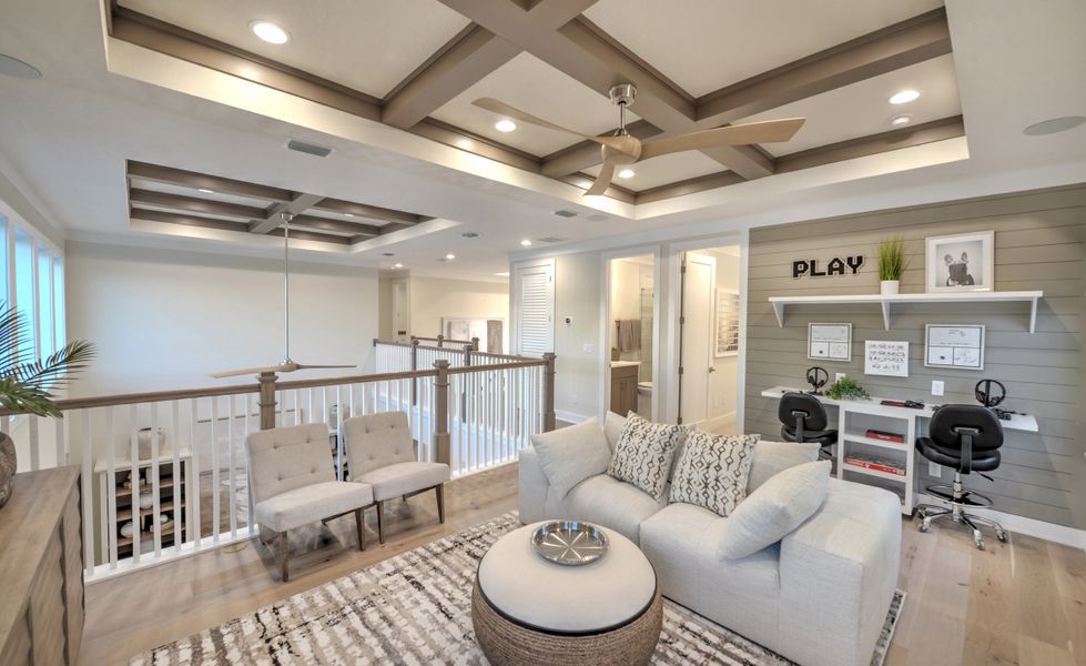 Representative furnished interior of a home built from the Brooklyn - Elite Series by ICI Homes in Reflections at Seabrook, Nocatee (Image 10). Representative furnished interior of a home built from the Brooklyn - Elite Series by ICI Homes in Reflections at Seabrook, Nocatee (Image 10).