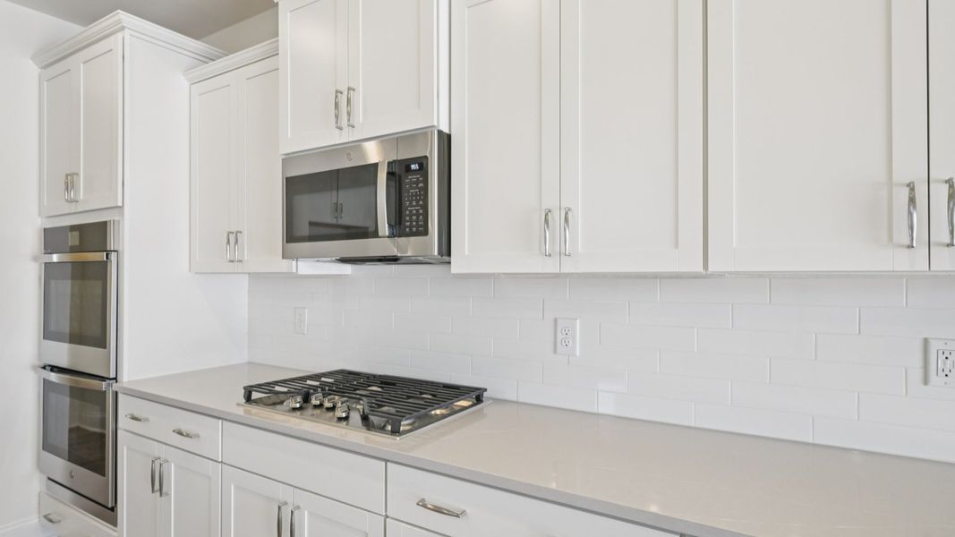Representative furnished interior of a home built from the Norris by DRB Homes in Blake Pond, Lillington (Image 17).
