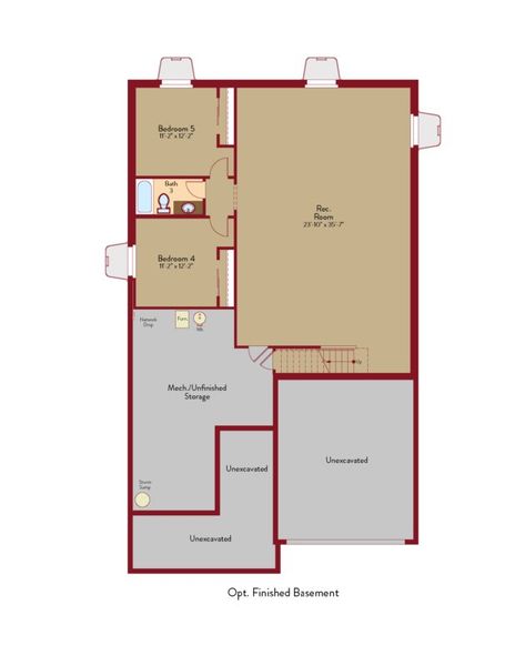 2D floor plan layout for the Aspen by View Homes in Country Club Reserve – Fort Collins, Fort Collins, CO (Image 5). 2D floor plan layout for the Aspen by View Homes in Country Club Reserve – Fort Collins, Fort Collins, CO (Image 5).