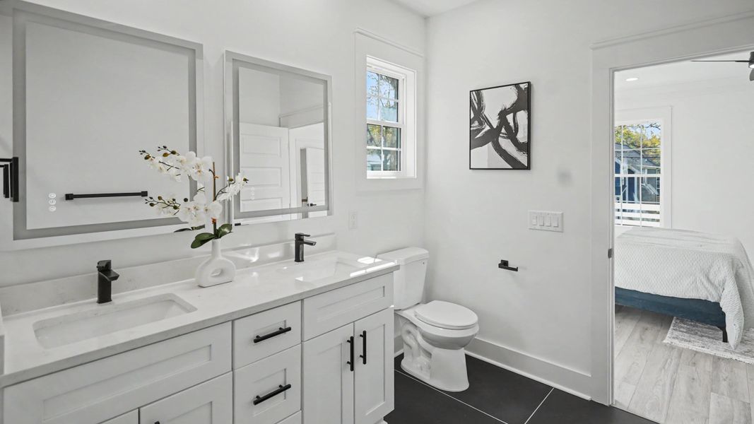 Furnished interior view inside a new home in , North Charleston (Image 18).