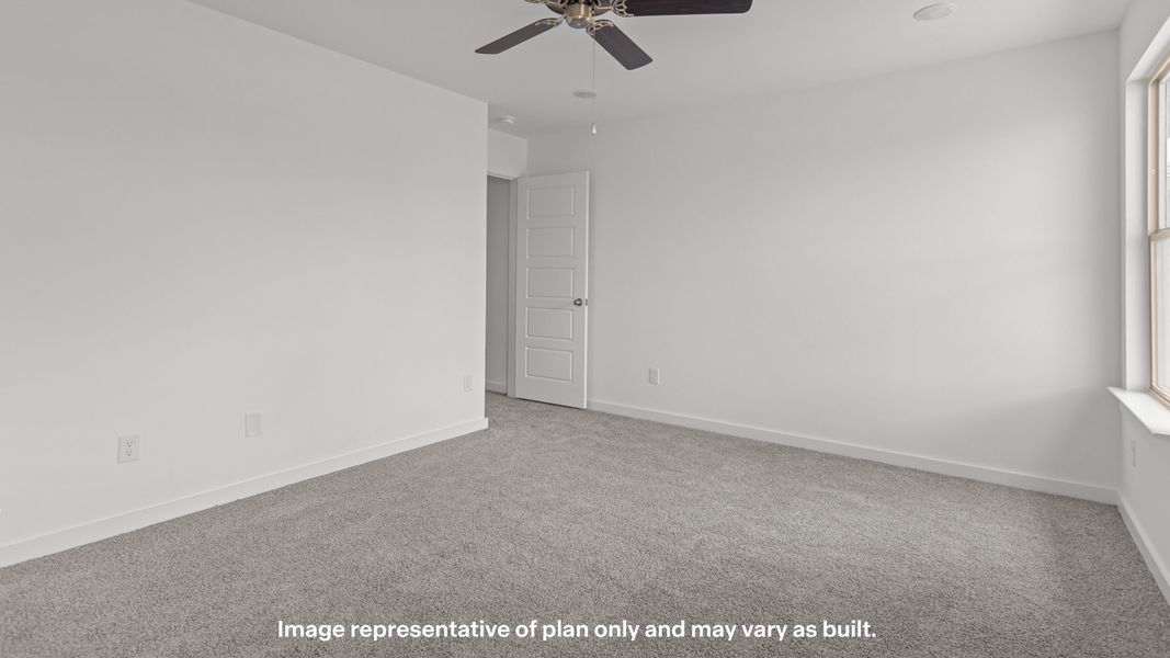 Spacious, unfurnished interior of a new home in Overlook West, Wolfforth (Image 25).