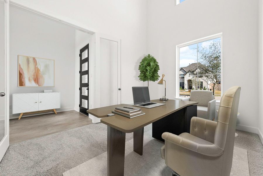 Virtually staged representative image. Features, specifications, selections and colors may vary.