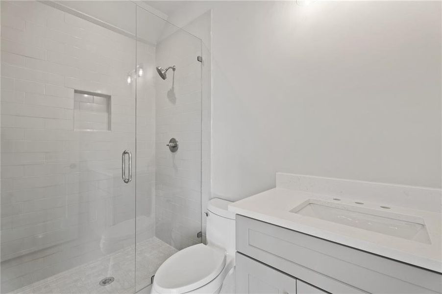 Furnished interior view inside a new home in , Milton (Image 35).