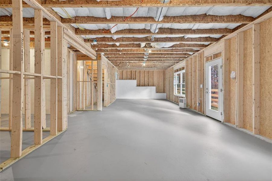 In-progress construction of a new home in Roxeywood Park, Winder, GA (Image 45).