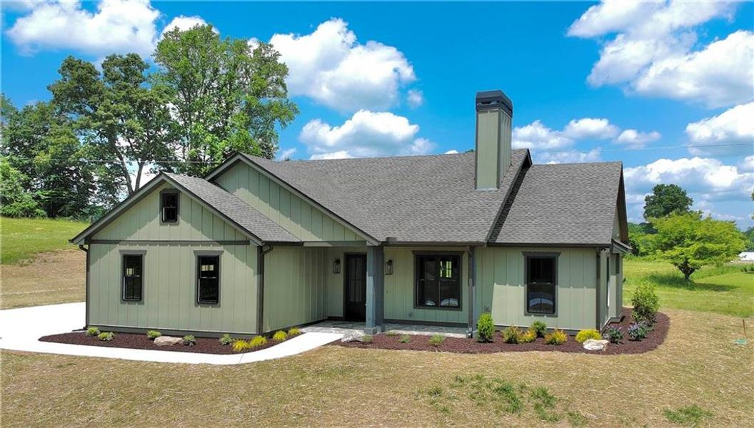 Front exterior of a new home in , Morganton, GA, highlighting curb appeal (Image 20).
