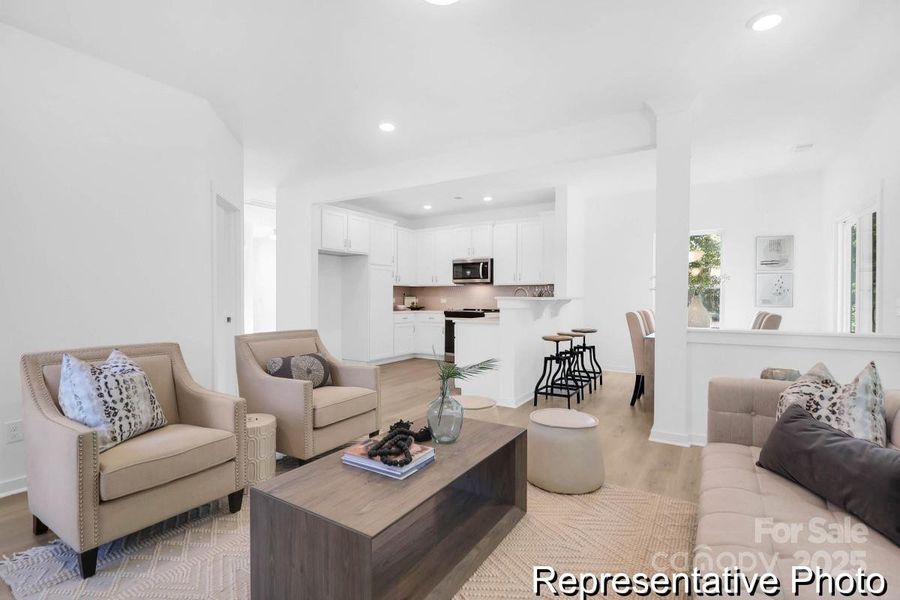Furnished interior view inside a new home in Shay Crossing, Salisbury (Image 5).