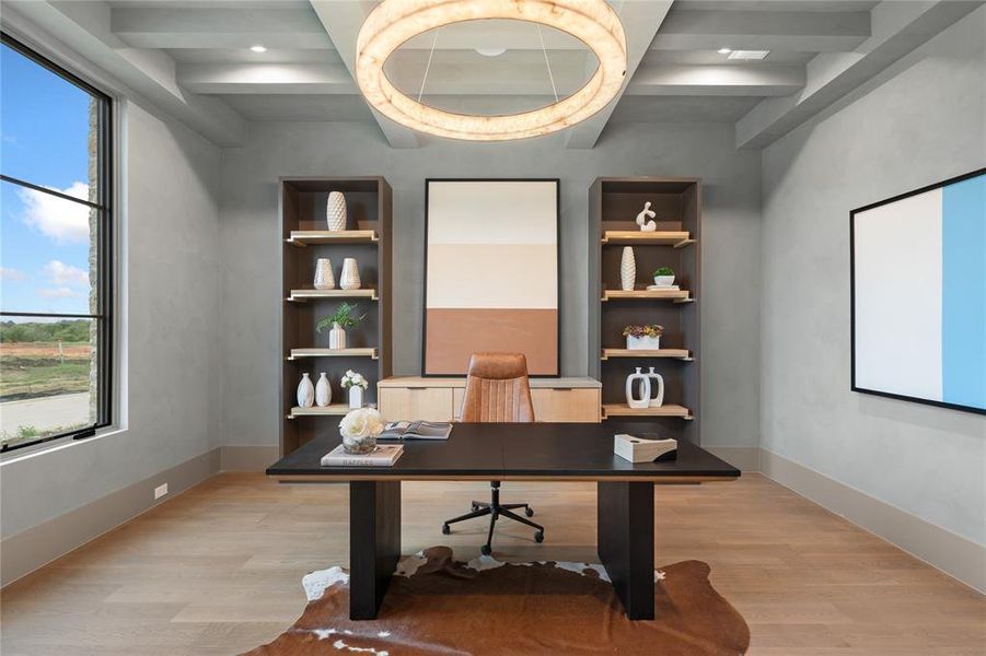 Furnished interior view inside a new home in , Frisco (Image 12).