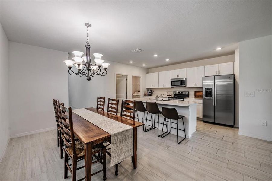 Furnished interior view inside a new home in Park East, Plant City (Image 14).