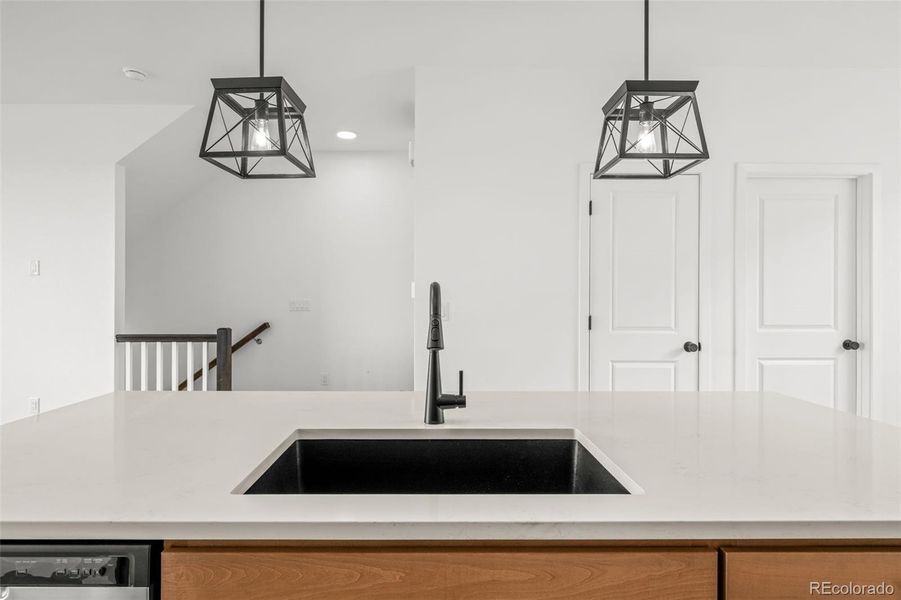 Furnished interior view inside a new home in , Denver (Image 12).