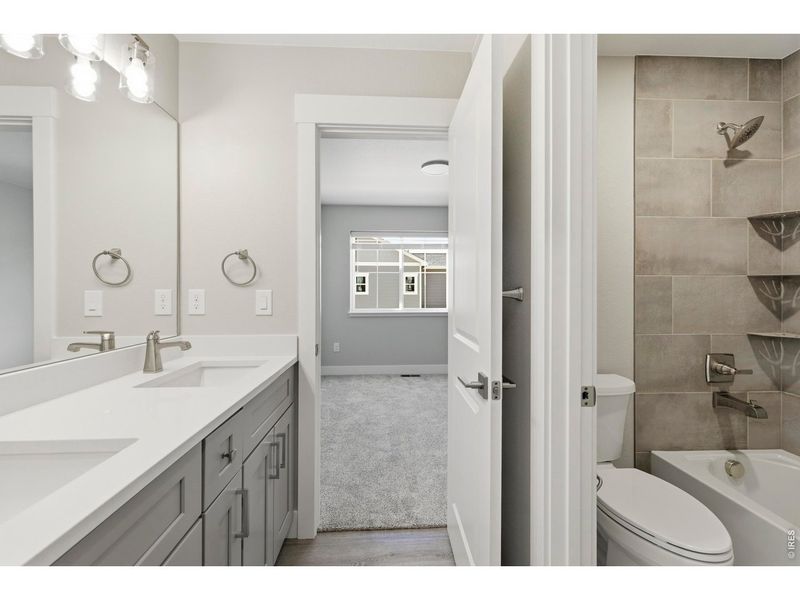 Furnished interior view inside a new home in , Loveland (Image 13).