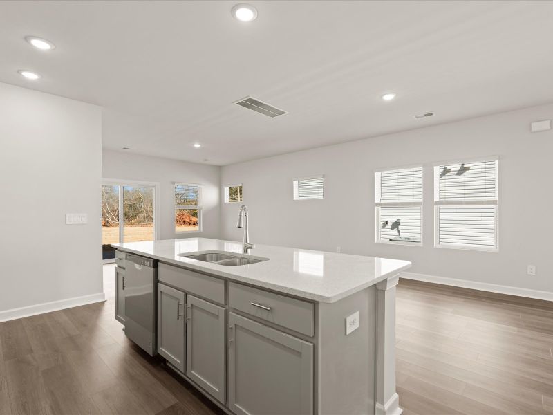 Furnished interior view inside a new home in Creek Ridge - Heritage Collection, Spartanburg (Image 3).