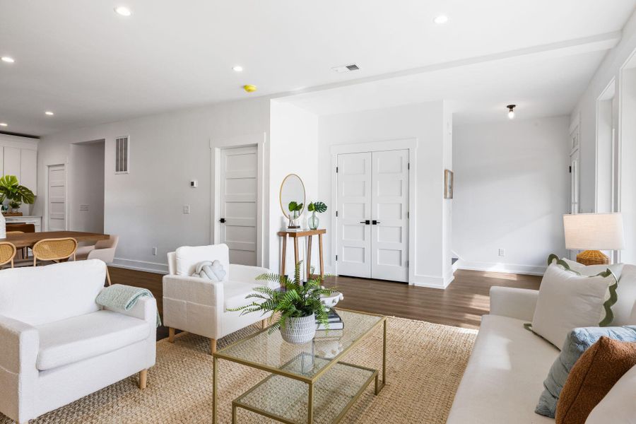 Furnished interior view inside a new home in , Charleston (Image 12). Furnished interior view inside a new home in , Charleston (Image 12).