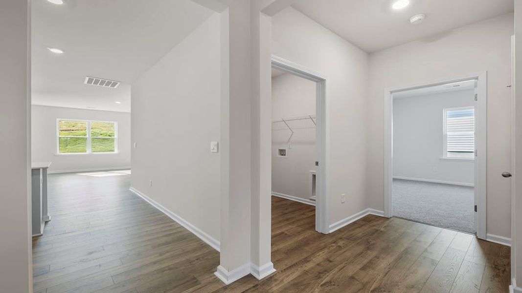 Spacious, unfurnished interior of a new home in Durbin Meadows Traditions, Fountain Inn (Image 18). Spacious, unfurnished interior of a new home in Durbin Meadows Traditions, Fountain Inn (Image 18).