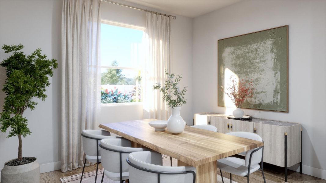 Furnished interior view inside a new home in Brack Ranch, St. Cloud (Image 3). Furnished interior view inside a new home in Brack Ranch, St. Cloud (Image 3).