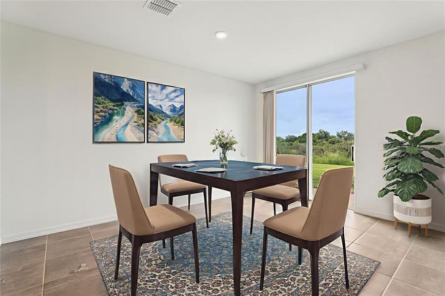 Furnished interior view inside a new home in Hamilton Bluff - Signature Series, Lake Hamilton (Image 15).