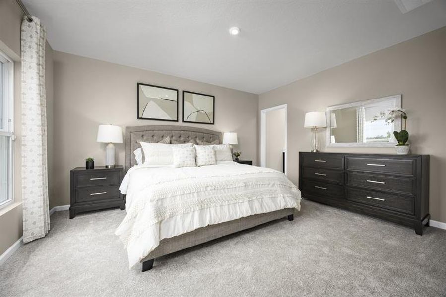 Representative furnished interior of a home built from the Coral by Ryan Homes in Touchstone, Lakeland (Image 10).