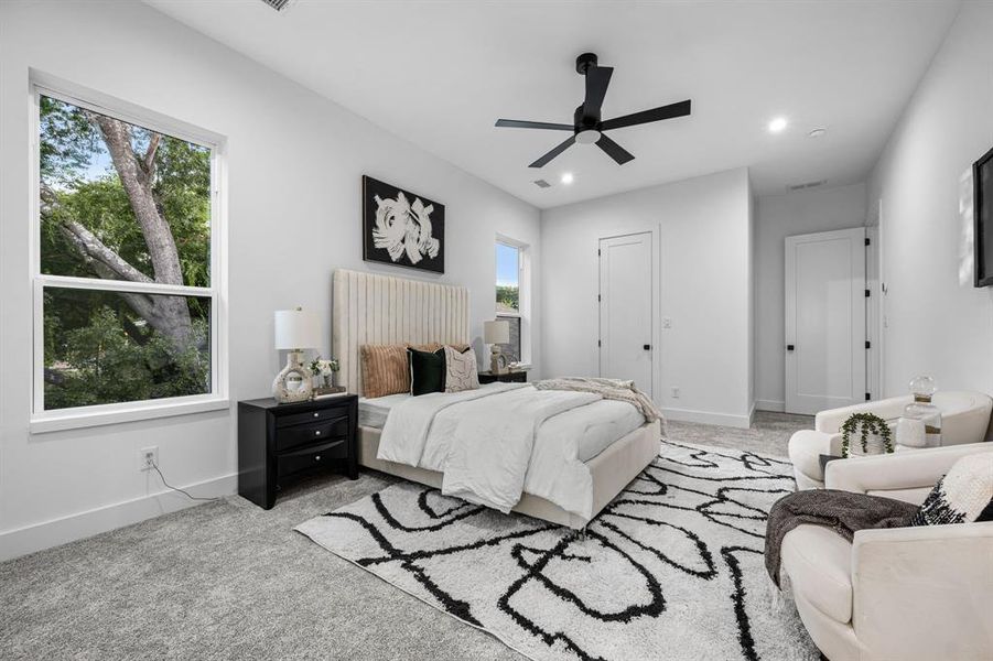 Furnished interior view inside a new home in , Dallas (Image 9). Furnished interior view inside a new home in , Dallas (Image 9).