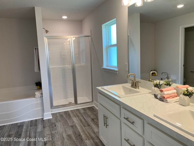 Furnished interior view inside a new home in Palm Bay, Palm Bay (Image 8). Furnished interior view inside a new home in Palm Bay, Palm Bay (Image 8).