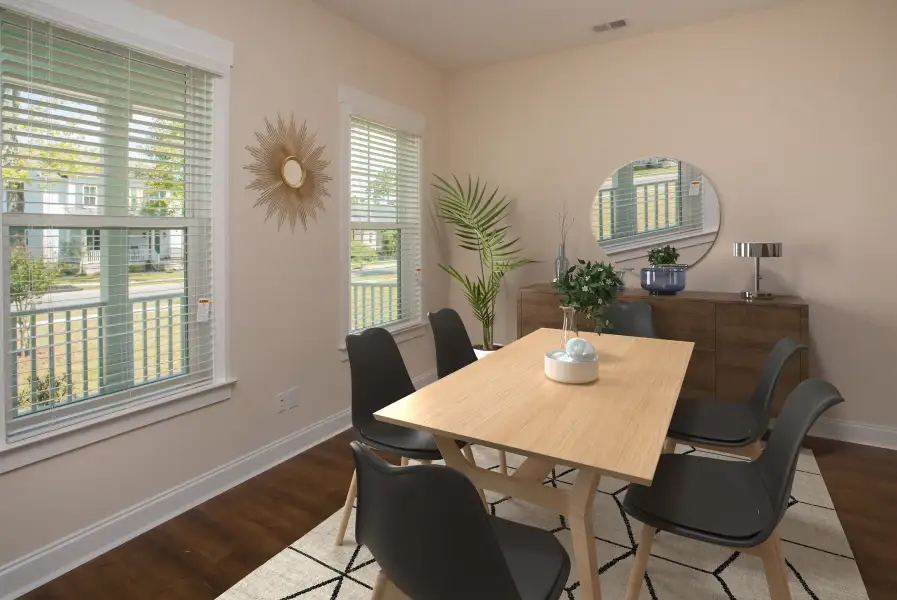 Representative furnished interior of a home built from the Harper by Hunter Quinn Homes in Church Creek Reserve, Johns Island (Image 7).