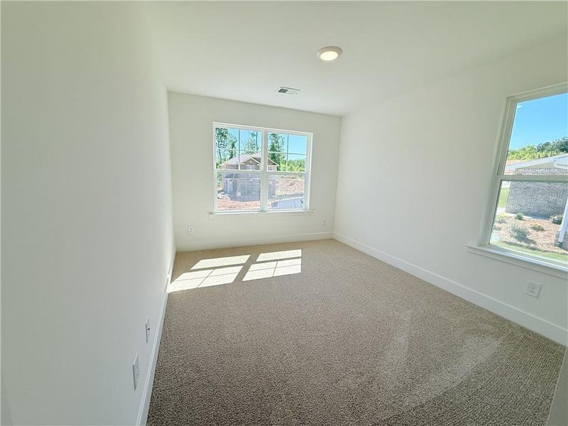 Spacious, unfurnished interior of a new home in Thunder Ridge, Dawsonville (Image 23). Spacious, unfurnished interior of a new home in Thunder Ridge, Dawsonville (Image 23).