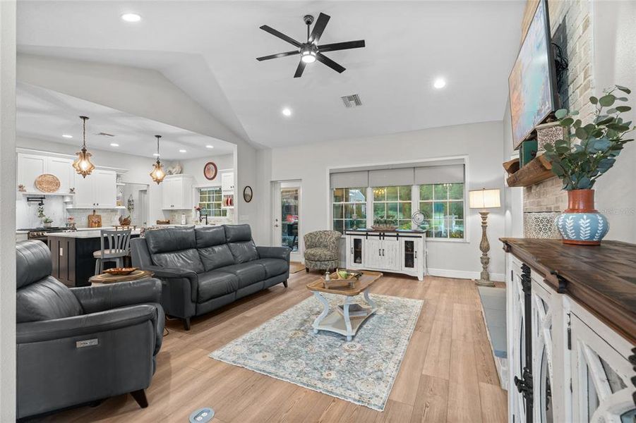 View from front door